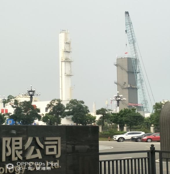 華南分公司承建的大成（廣州）氣體空分項目掀大干熱潮